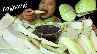 Sour Green Thai Mango With Y Sauce Mukbang