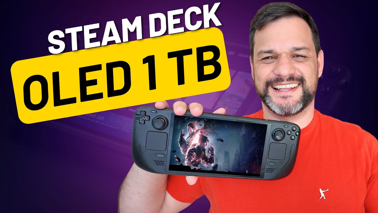 STEAM DECK OLED 1 TB: Unboxing e Primeiras Impressões - YouTube