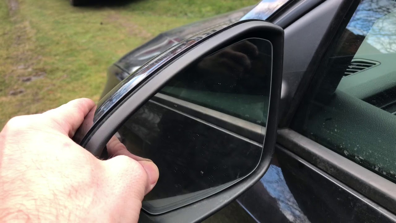 Demontáž zpětné boční zrcátka Škoda Octavia III Disassembly side view  mirror - YouTube