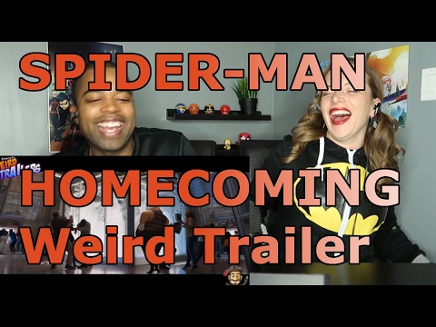 SPIDER-MAN HOMECOMING Weird Trailer (Reaction 🔥)