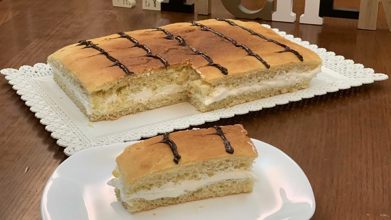 TORTA BRIOCHE  CON CREMA AL LATTE