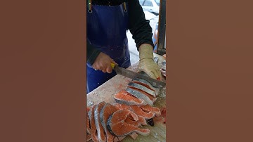 Watch This: Massive Knife Cuts Through Whole Salmon Like Butter