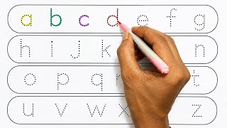 Learn Lowercase Alphabet a to z | Small Letters Tracing & Writing Practice for Kids 