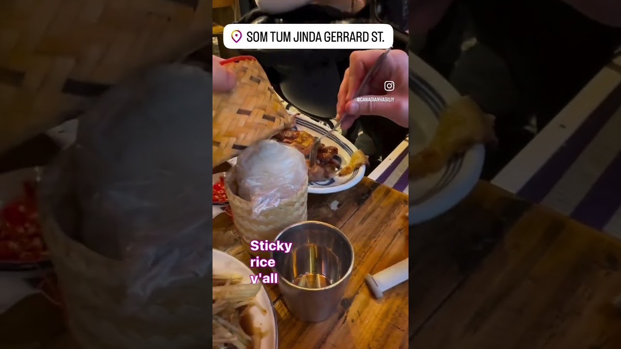 Check out Som Tum Jinda on Gerrard St in downtown Toronto!