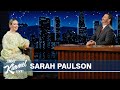 Sarah Paulson on Pandemic Neurosis, Make Out Party with Matthew Perry & Friendship with Diane Keaton