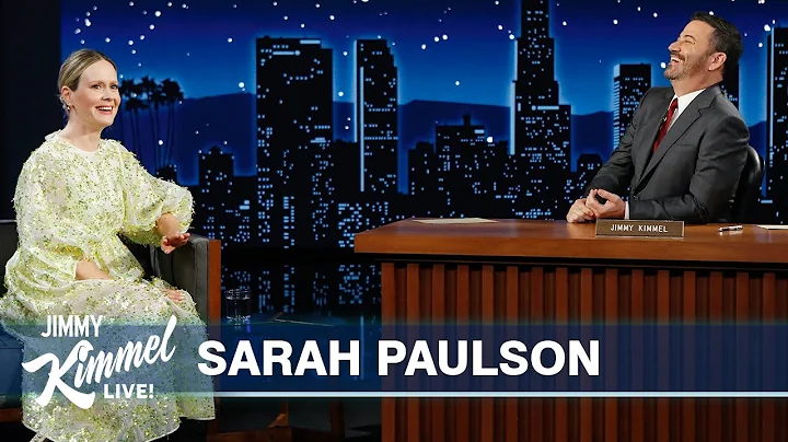 Sarah Paulson on Pandemic Neurosis, Make Out Party...