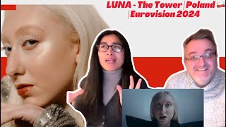 LUNA - The Tower | Poland 🇵🇱 | Eurovision 2024 | 🇩🇰REACTION