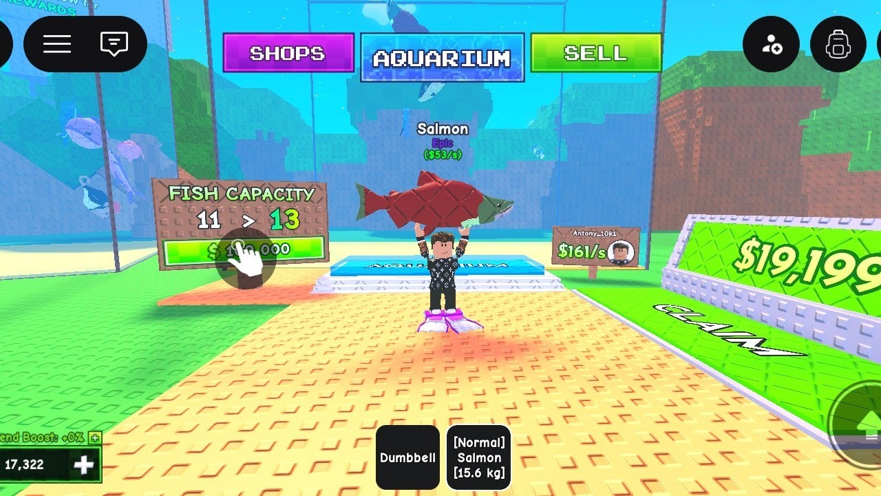 I PLAYED ROBLOX DIVE FOR FISHES