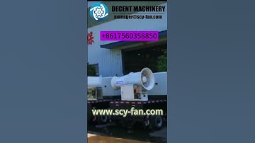 Can Fog Cannons Be Custom Built to Specific Requirements? #dustsuppression #fogcannon