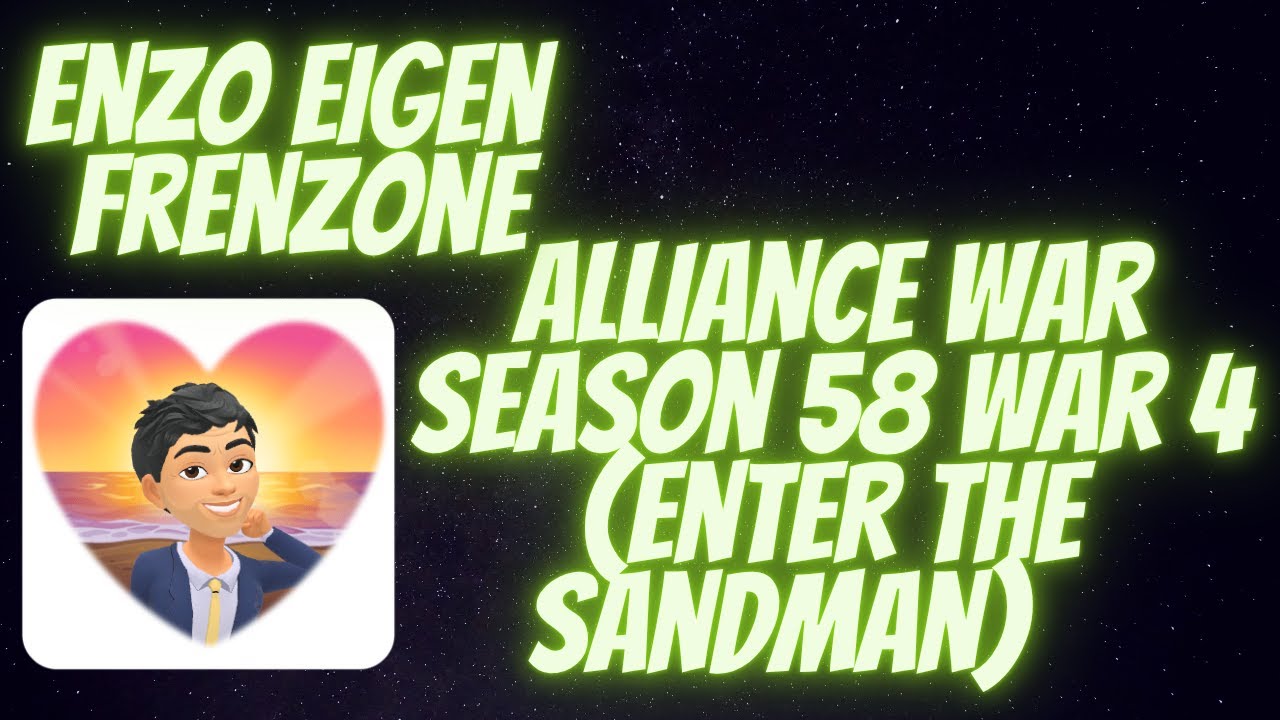 Alliance war season 58 war 4 (enter the sandman) - Enzo Eigen - 4L0ki - Marvel Contest of Champions