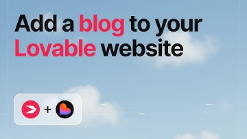 How to add a blog to a Lovable site with DropInBlog [current 2025]