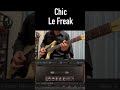 Chic - Le Freak Guitar Riff Cover with TONEX Matchless Modeler #shorts