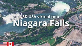 NIAGARA FALLS - USA/Canada - Virtual Tour & Points of Interest