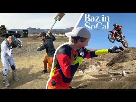 My First Quad at Hemet Supercross? - Baz in SoCal