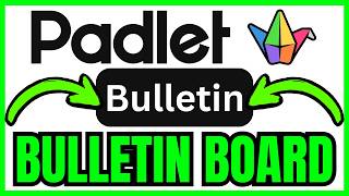 How To MAKE A BULLETIN BOARD On Padlet (QUICK & EASY) 2026