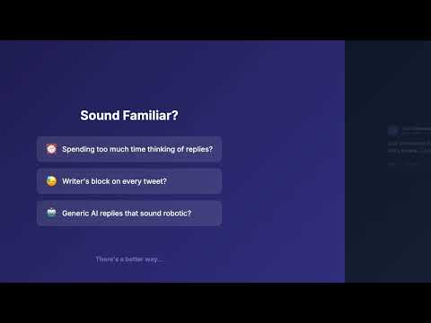 Twitter Reply Assistant video preview 2