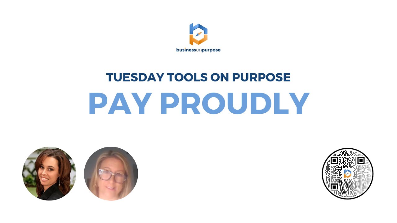 Tuesday Tools On Purpose 19:  Pay Proudly