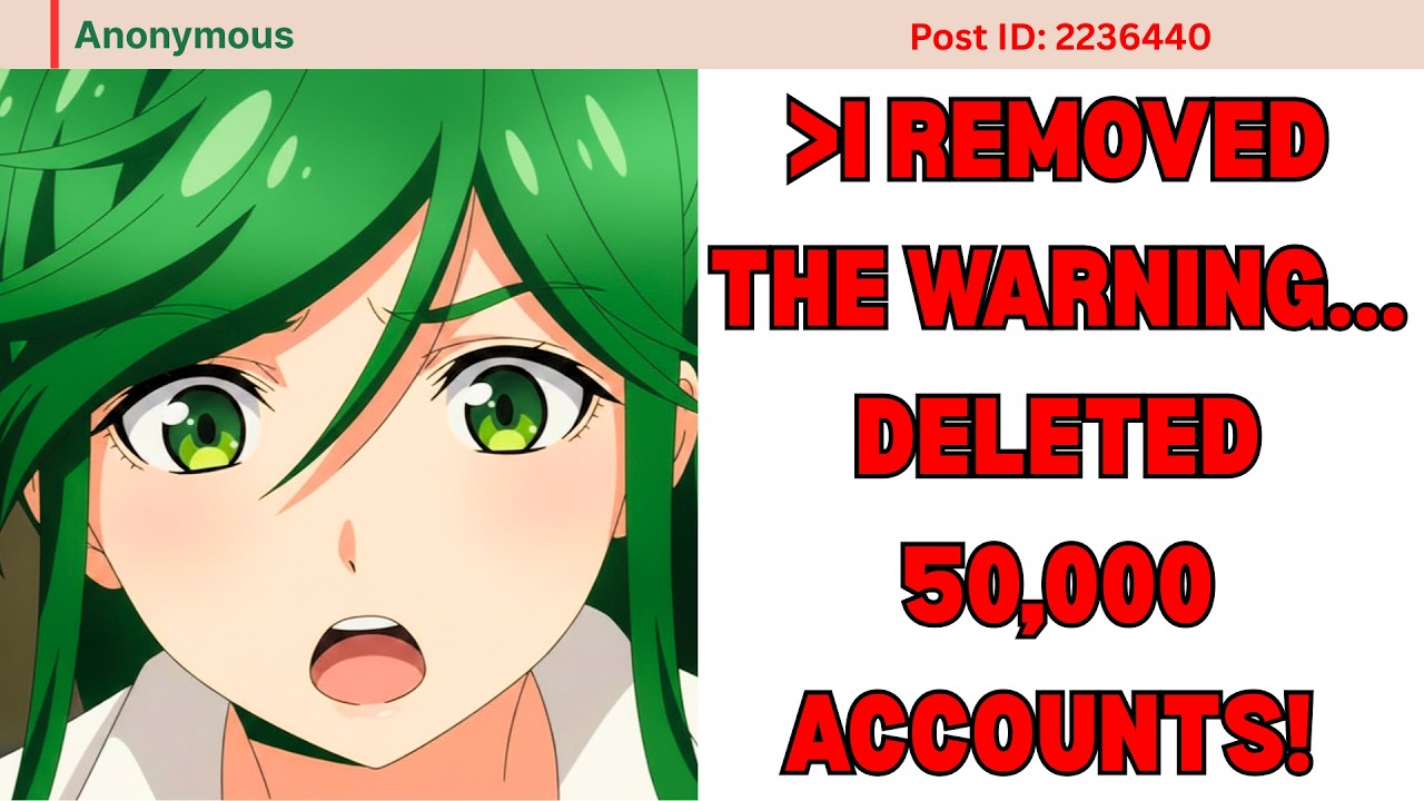 Feminist UX Designer Removed 'Confirm Delete' Buttons to Reduce Friction. 50,000 User Accounts Gone.