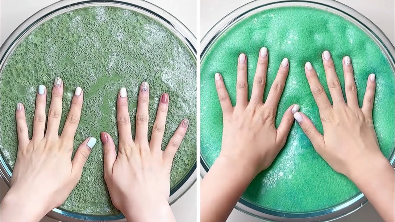 Самые расслабляющие и приятные видео со слаймом 