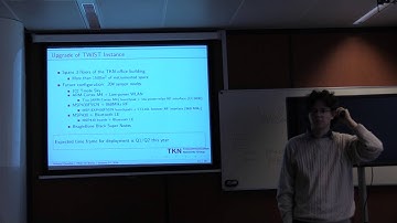 Use of TUB test facilities TWIST (wireless sensor network) (part 1/2)