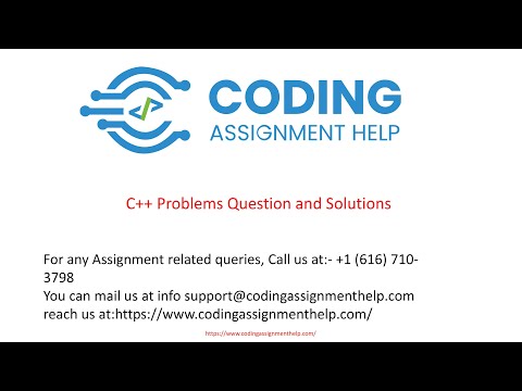 C++  Coding Assignment