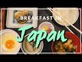 Traditional Japanese Breakfast in Osaka, Japan