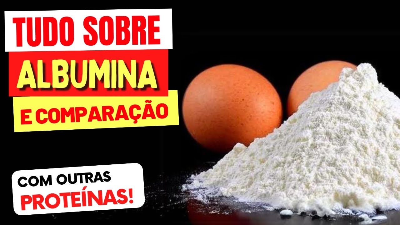 TUDO sobre ALBUMINA e Comparação com WHEY e outras PROTEÍNAS - YouTube