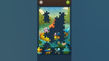 Block jigsaw puzzle mermaid 5 #shorts