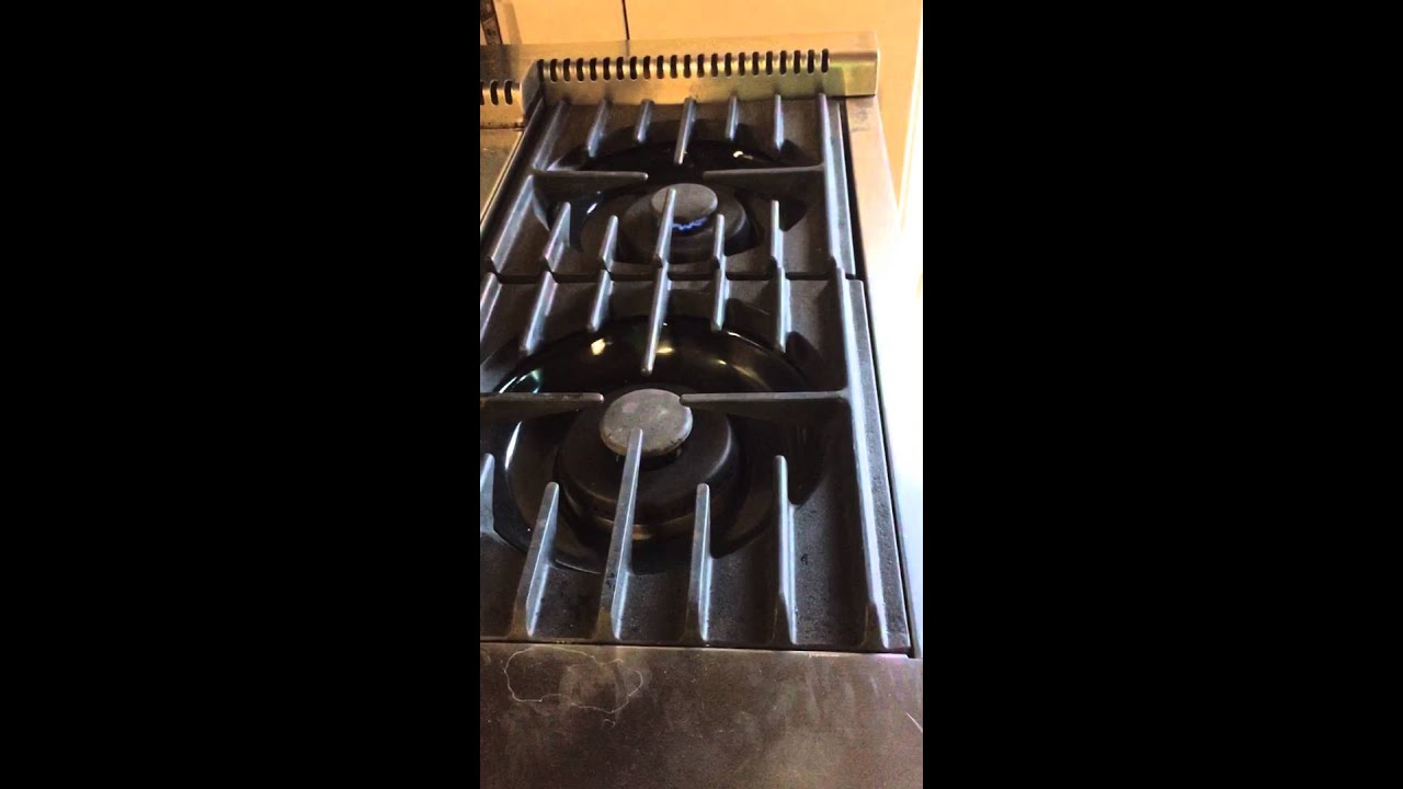 DCS Dynamic Cooking Systems 36" gas range YouTube