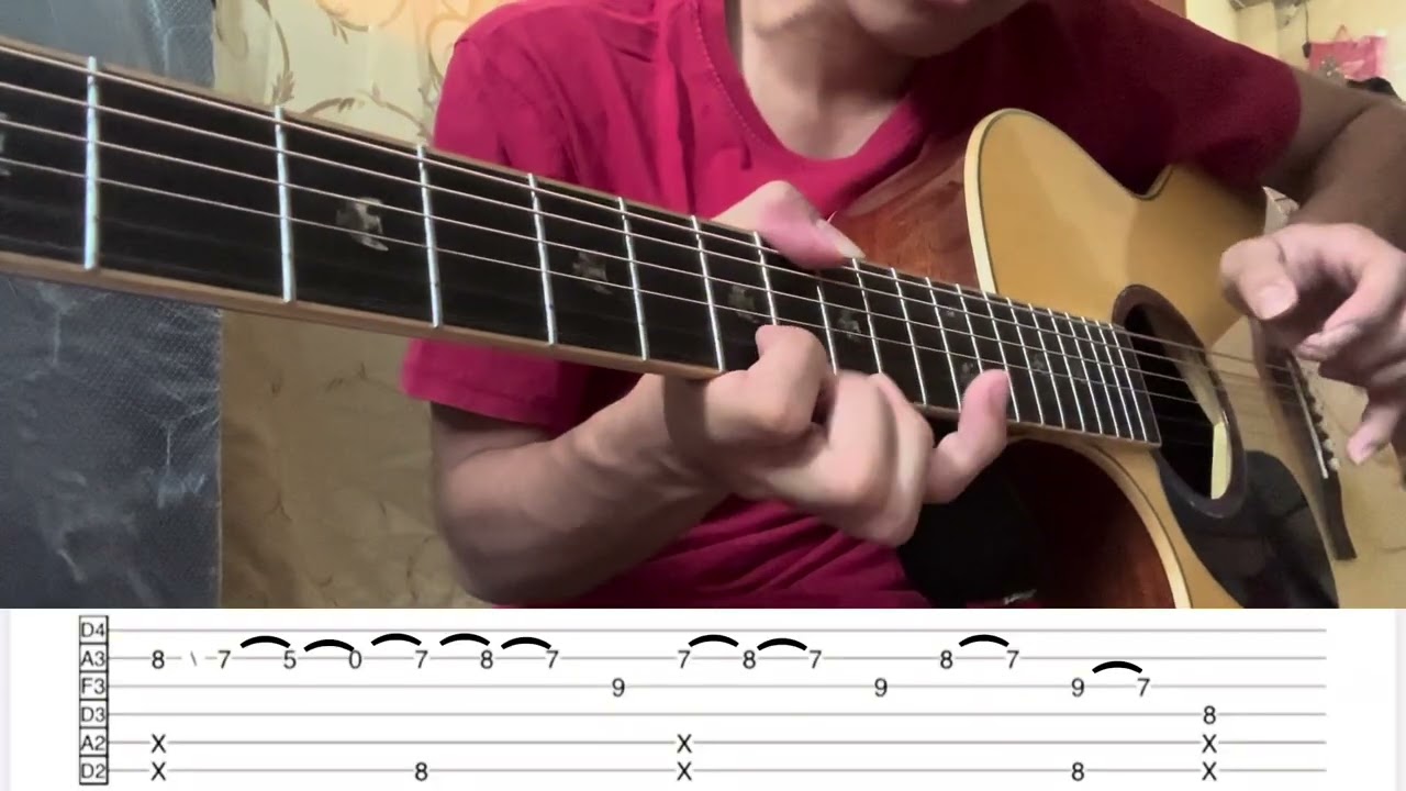 Crow - jinsankim (guitar tabs)