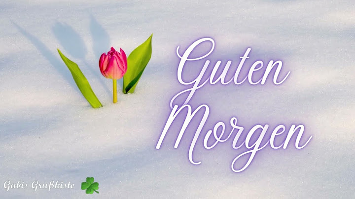 Guten Morgen ❄️ 💗 Schönen Wochenstart!