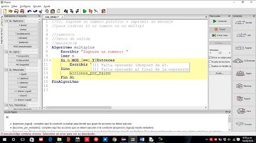 11 Algoritmos con Pseint Estructuras condicionales (Sentencia condicional simple) ejer03