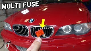 BMW E46 FUSE FOR DIESEL FUEL HEATING and ALL WHEEL DRIVE TRANSFER CASE 320d 318d 330d 325d 325xi