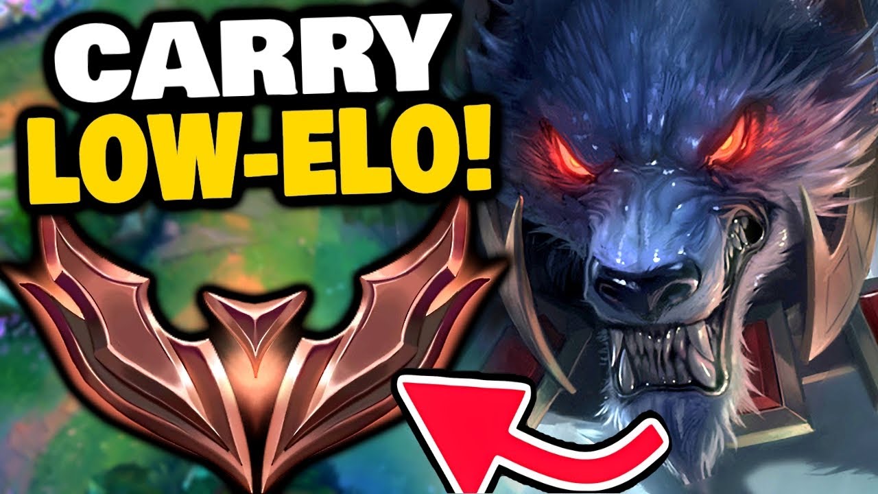 LEARN the EASIEST JUNGLER for LOW ELO - Warwick!!!