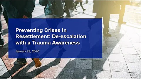 Trauma Informed Care: Preventing Crises and De-escalating Difficult Situations