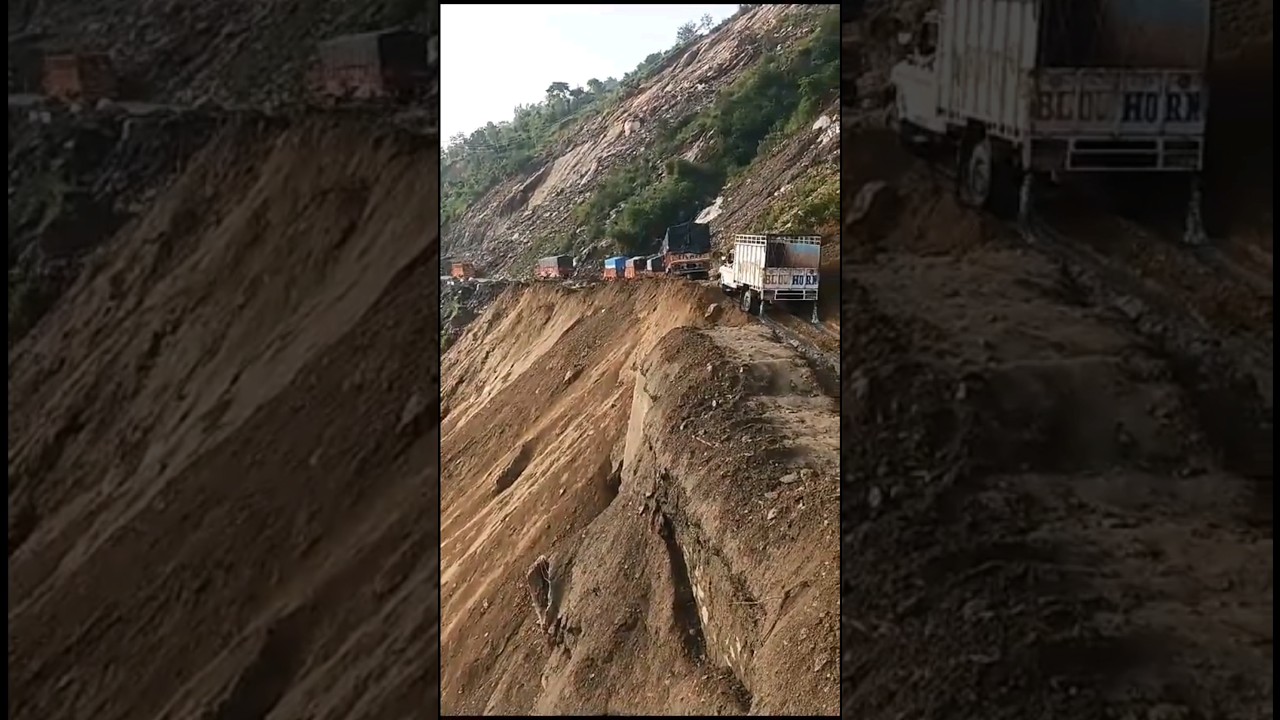 Very dangerous Road Pandoh Dam 