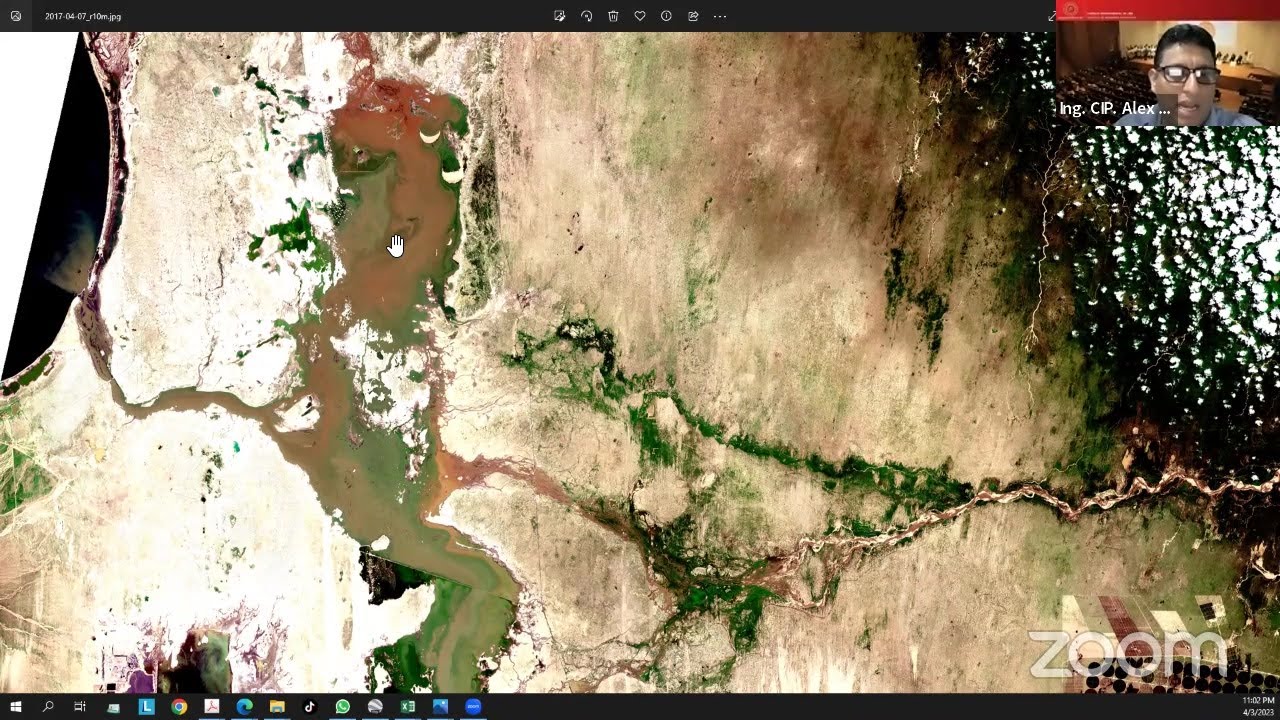 Gestión de control de inundaciones debido al cambio antropogénico del río Piura y su salida al mar