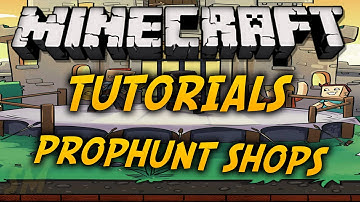 Minecraft Plugin Tutorials Prophunt 1.37 New SHOP Feature
