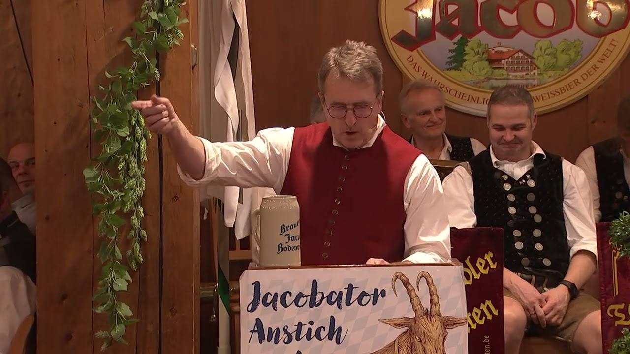 Jacobatoranstich 2026 - Starkbierrede