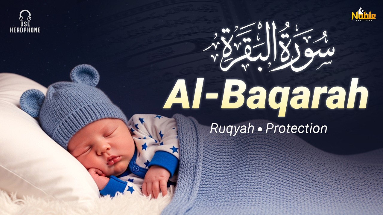 Surah Al-Baqarah سورة البقرة | Relaxing Night Recitation for Anxiety Relief & Peace by Alaa Aqel