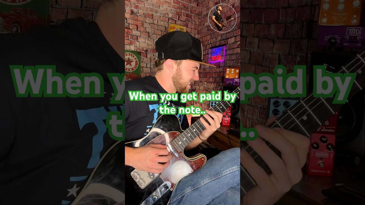 When you get paid by the note… using approaches I work with my students on here 