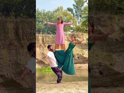 Gaon ki talented  ￼￼😱 #fitness #yogae #yogaskills #flip #yoga