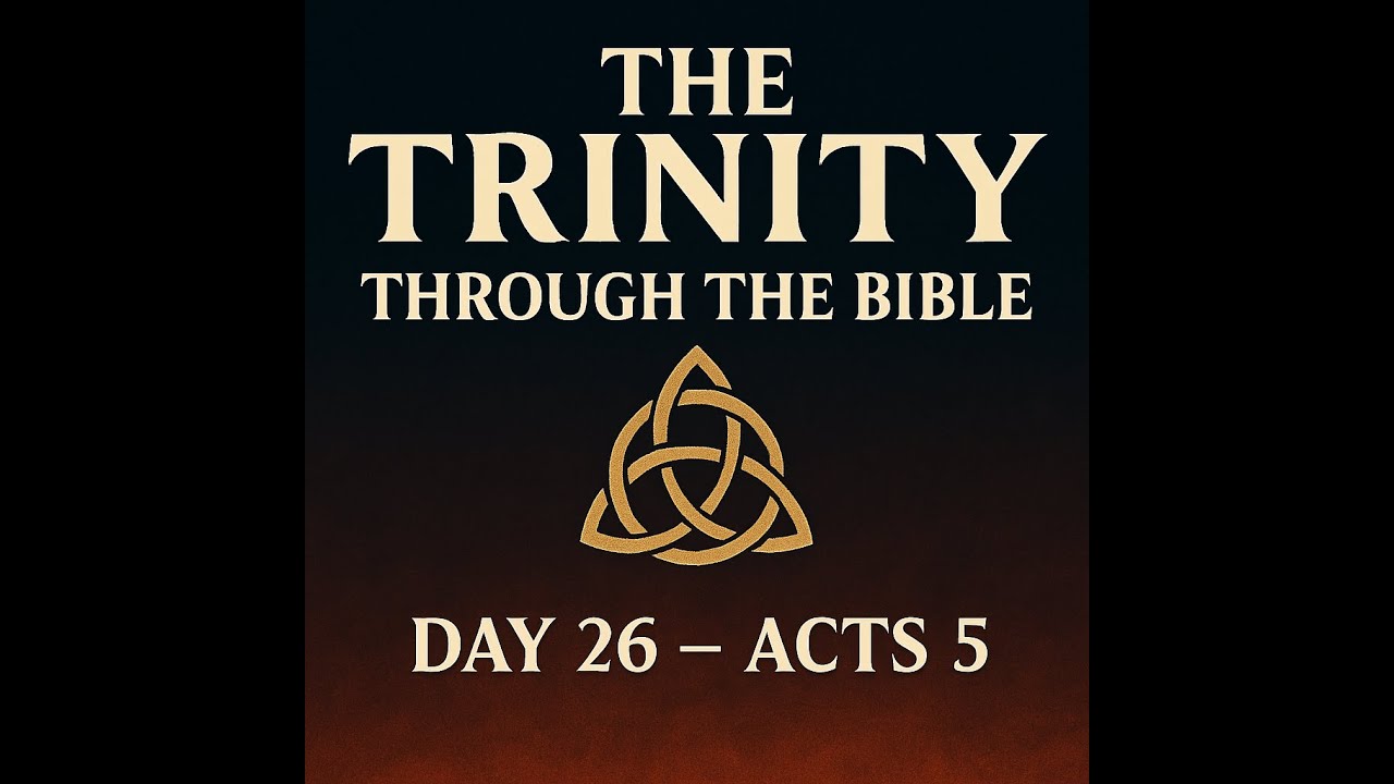 Day 26 — Acts 5: The Spirit Is God - YouTube