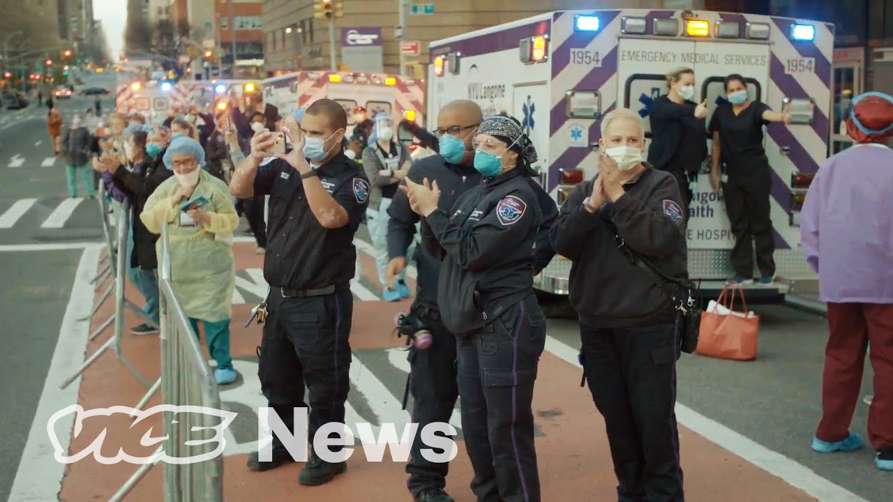 Film backdrop image for This Is What a Pandemic Looks Like in New York City (2020)