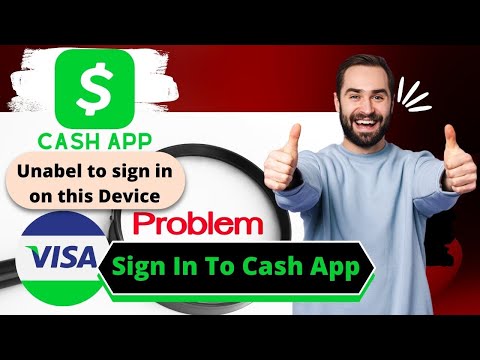 Cash App Unable To Sign In On This Device Problem Solution & Sign In To Cash App| Get Free Visa Card