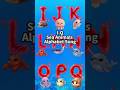 ABC Song for Kids: Sea Animals ( I to Q )🐬🎵 ABCD Letter Sounds for Kids 🐙 #shortvideo #abc #shorts