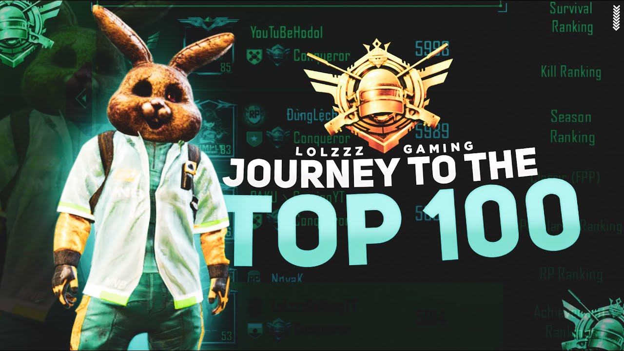 Journey to Conqueror 'Top 100' - Season 17 |【Bi】LoLzZzYT | PUBG Mobile Highlights
