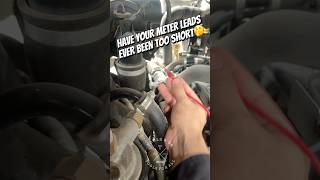 Have Your Meter Leads Ever Been Too Short🤔 #tools #mechanic #electrical