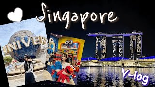 🇸🇬 싱가포르 여행 v-log 🇸🇬 (마리나베이샌즈 , 가든스바이더베이 , 파크로얄컬렉션마리나베이 , 유니버셜스튜디오 , 꿀팁전수 ! )