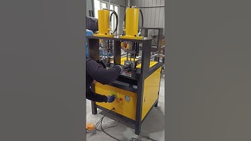 Stainless Steel Round Pipe Hydraulic Punching Machine Industries Tube Punching Tools